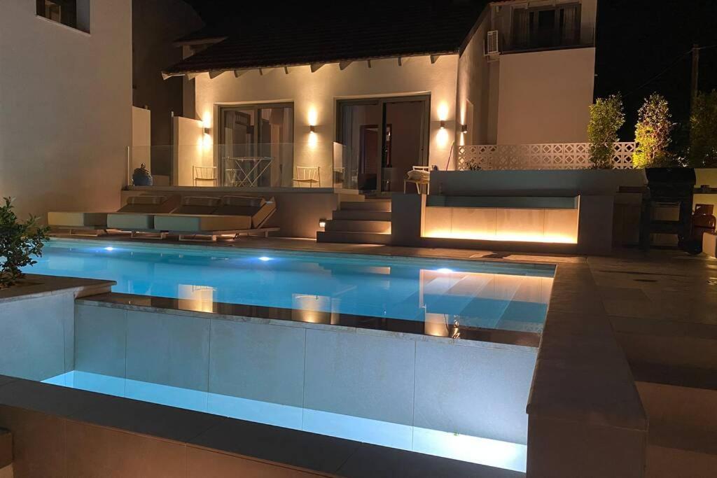 Chania Living Stories Villa With Piano Екстер'єр фото