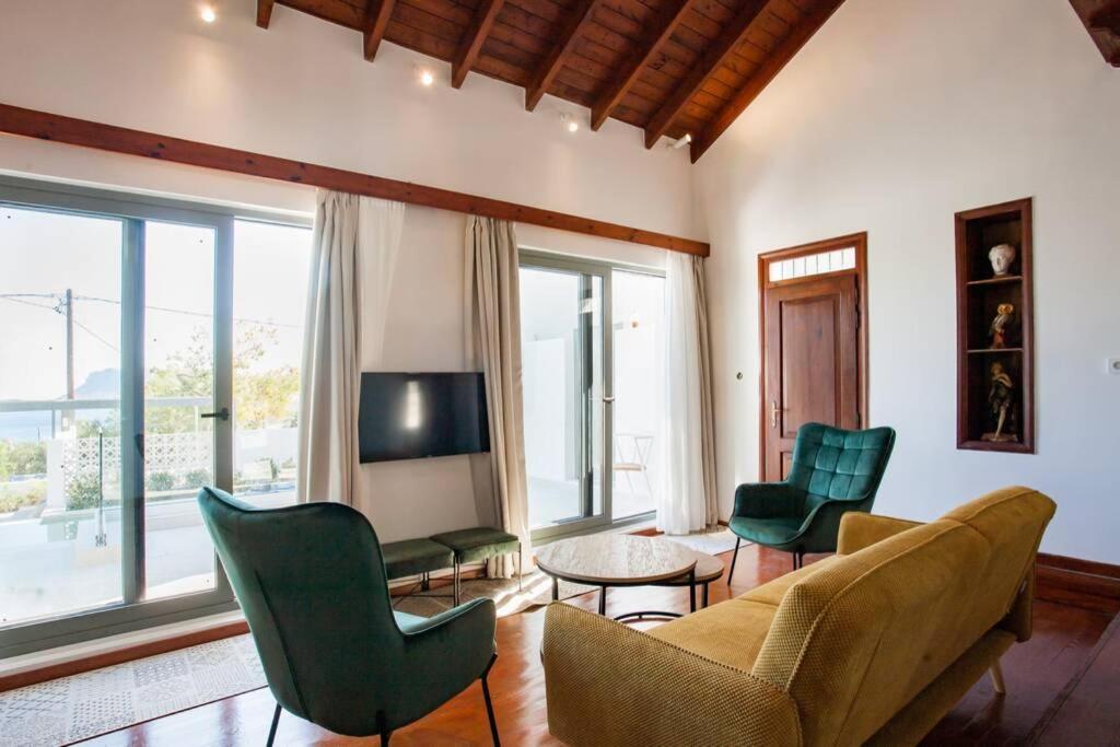 Chania Living Stories Villa With Piano Екстер'єр фото