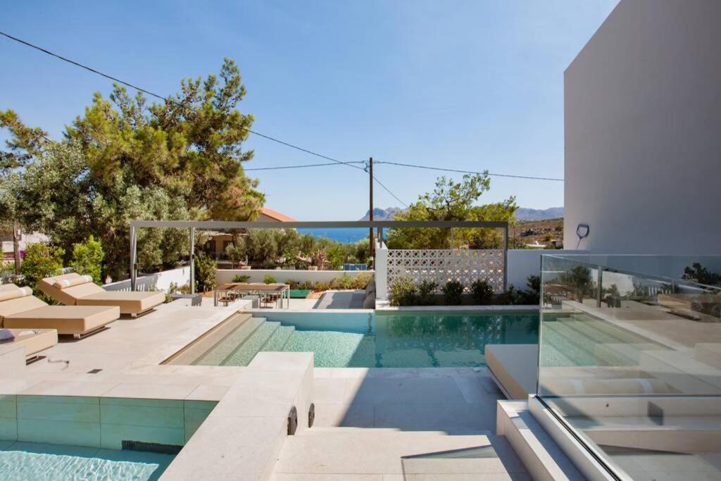 Chania Living Stories Villa With Piano Екстер'єр фото