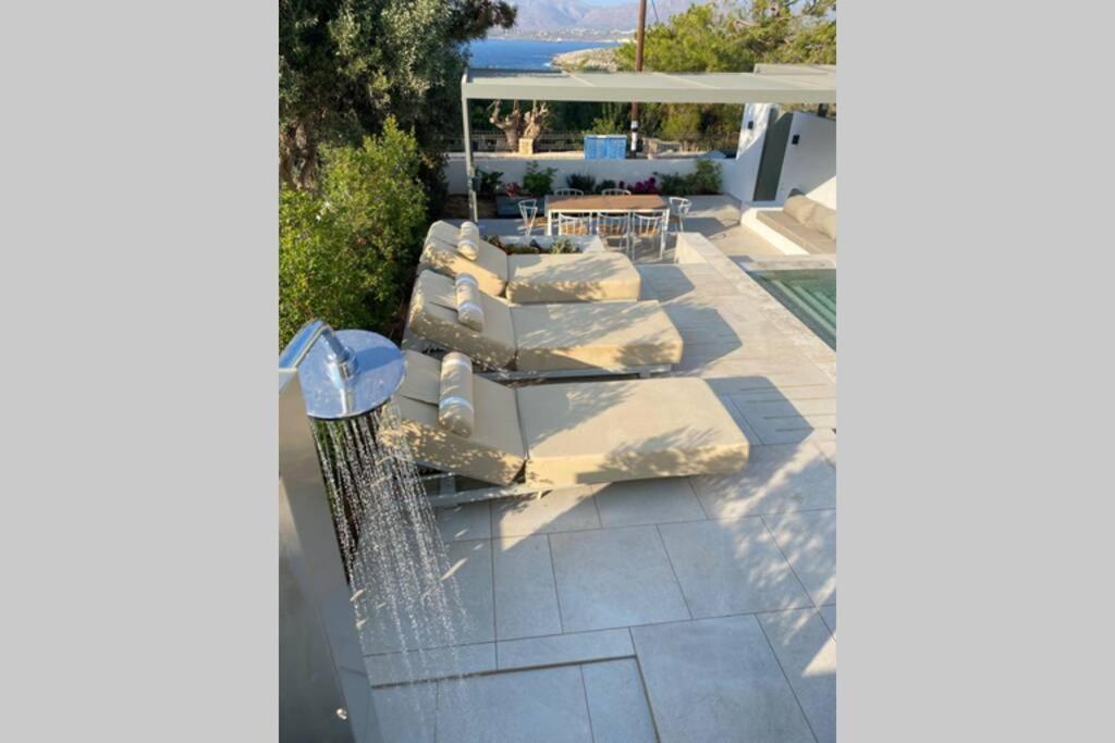 Chania Living Stories Villa With Piano Екстер'єр фото
