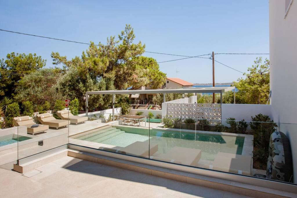 Chania Living Stories Villa With Piano Екстер'єр фото