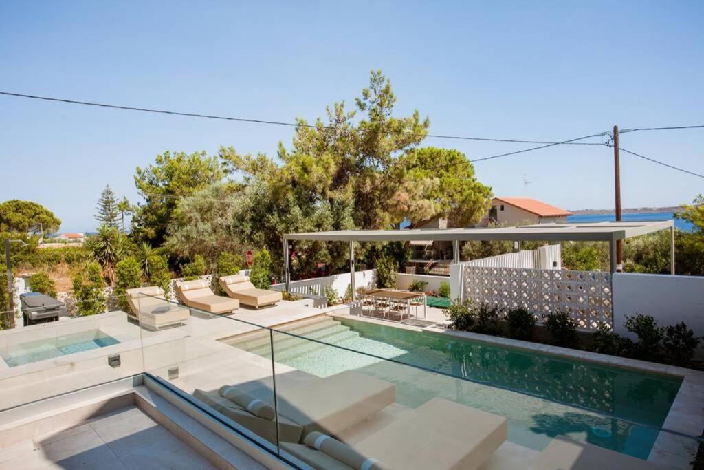 Chania Living Stories Villa With Piano Екстер'єр фото
